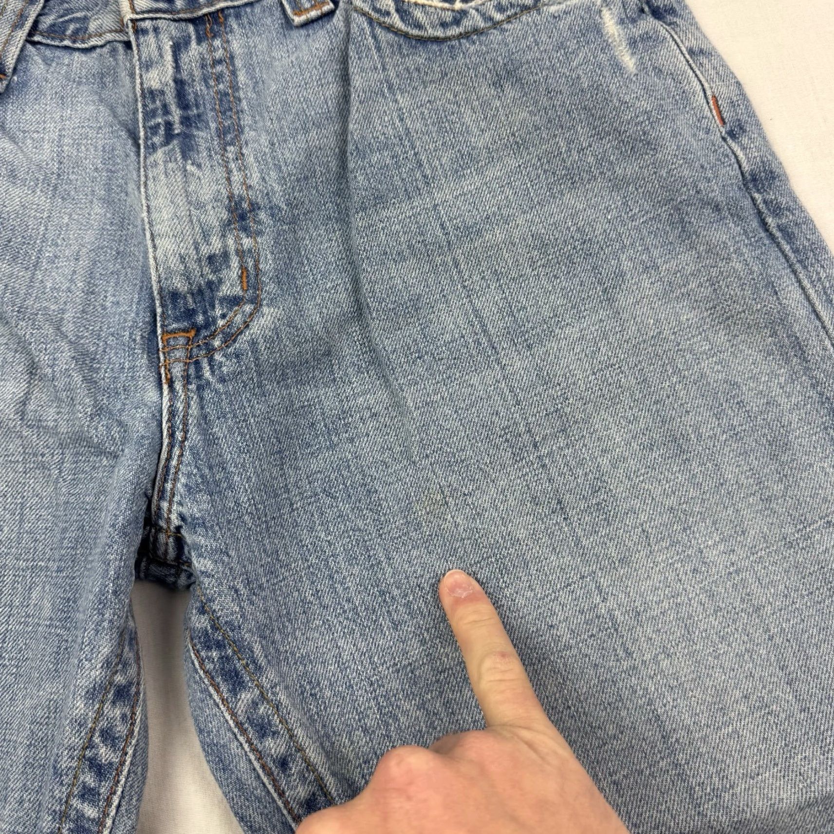 Vintage VINTAGE Aeropostale Jeans Bootcut Adult 31x30 Relaxed Blue 90s Punk Mens Jeans Size US 31 - 5 Thumbnail