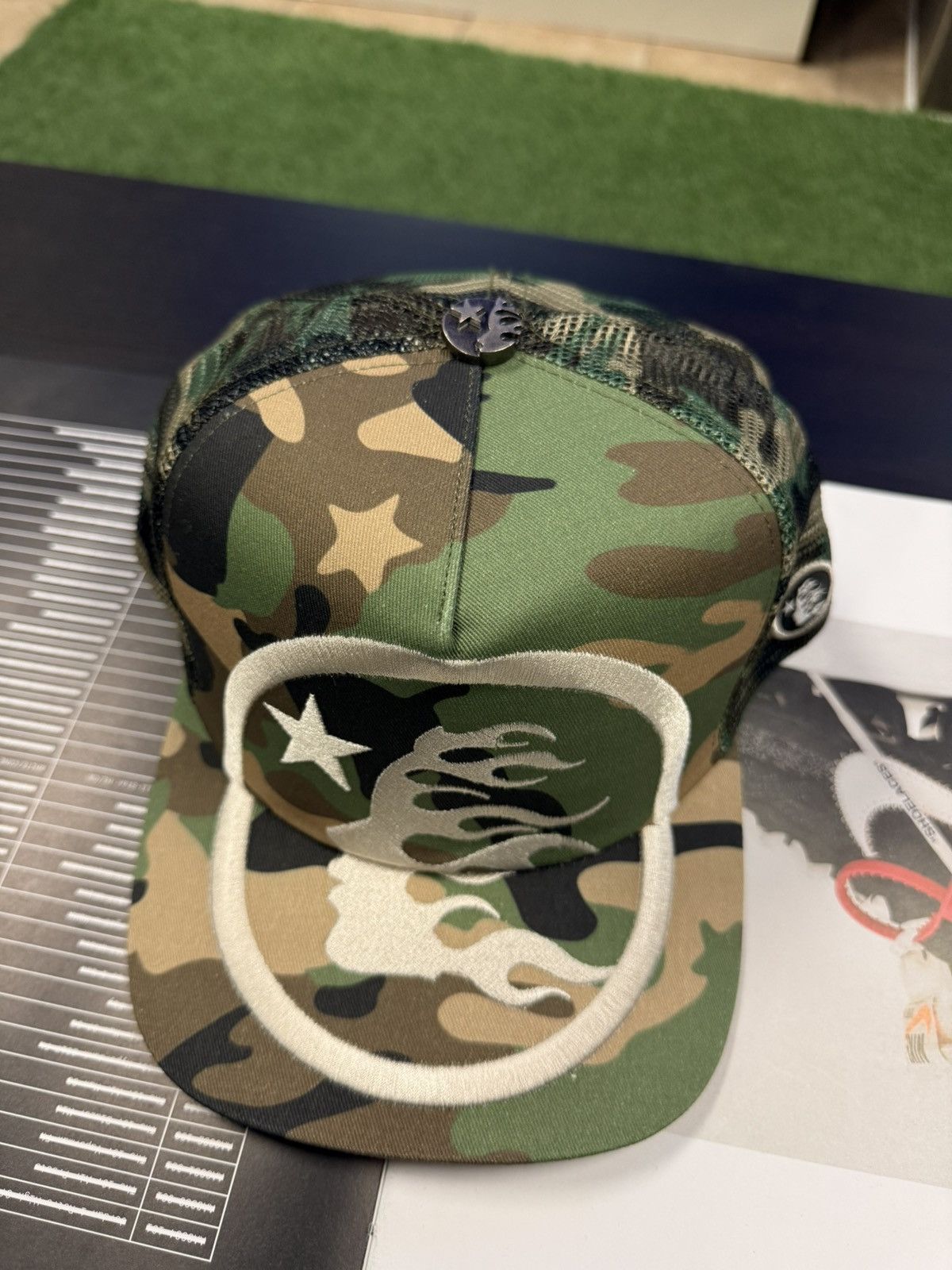 HELLSTAR Hellstar Adjustable SnapBack Hat Camo Flat Logo (NEW) Size ONE SIZE - 4 Thumbnail