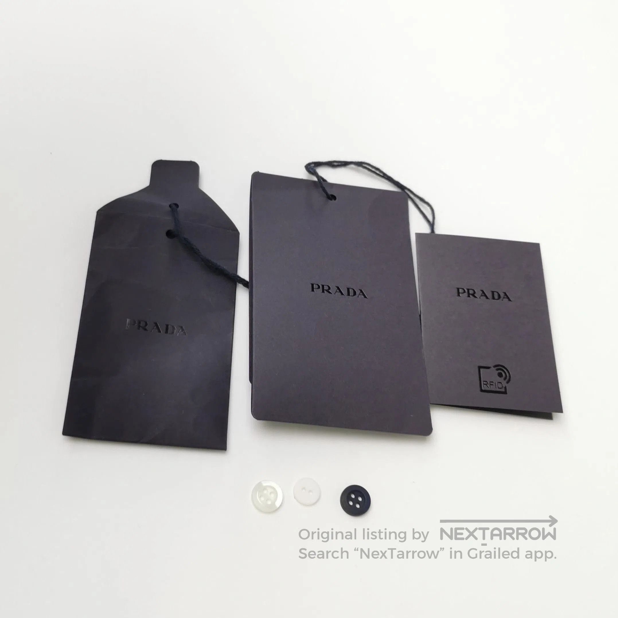 Prada Prada Wool Color Block Button. Size XXS / US 00 / IT 34 - 3 Thumbnail