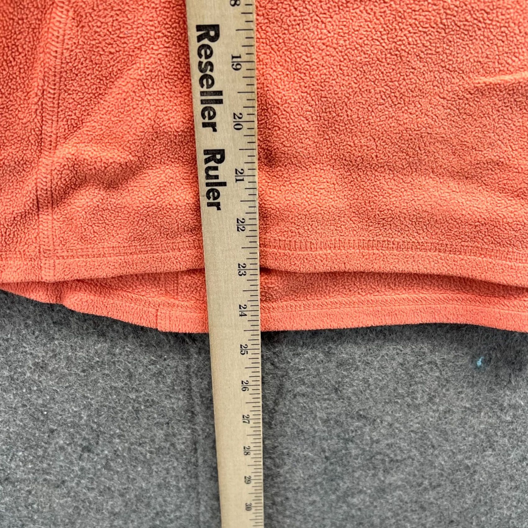 The North Face VINTAGE The North Face Sweater Women Large Hoodie Jacket Orange Pullover Sweatshirt 1/4 Zip Size L / US 10 / IT 46 - 6 Thumbnail