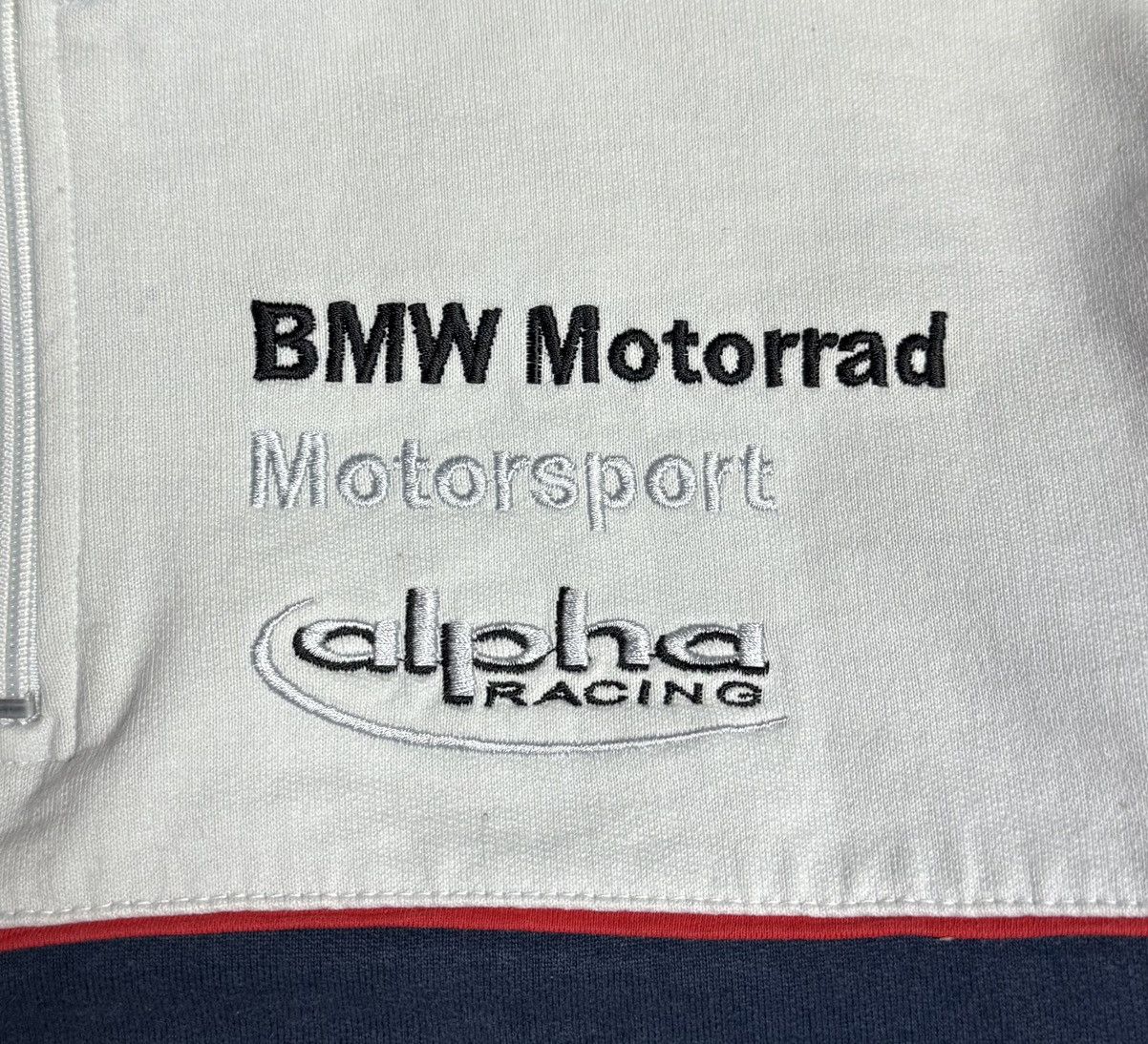 BMW BMW Motorrad Cotton 1/4 Zip Racing Sweatshirt Big Logo Size US L / EU 52-54 / 3 - 10 Thumbnail