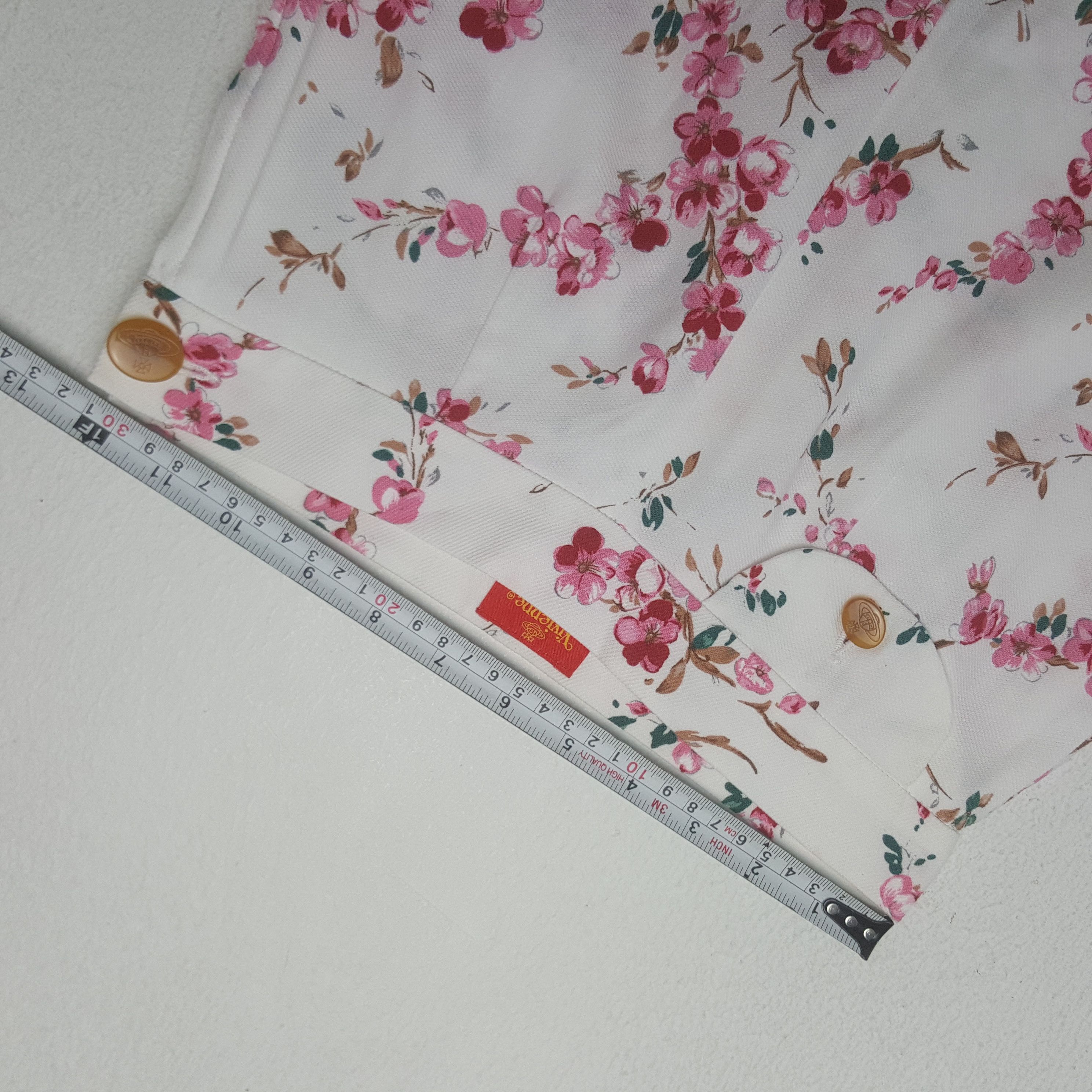Vivienne Westwood Vintage Vivienne Westwood Red Label Flower Design Pants Size 24" / US 00 / IT 34 - 7 Thumbnail