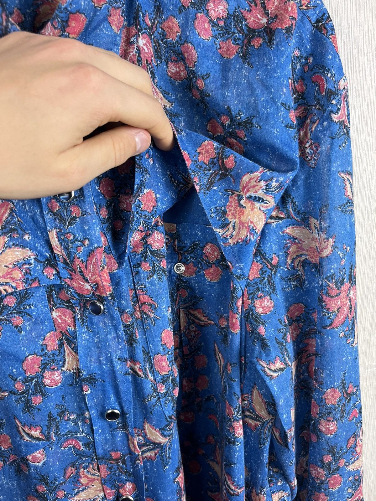Designer × Isabel Marant × Isabel Marant Etoile Isabel Marant Etoile floral maxi dress button up dungarees Size M / US 6-8 / IT 42-44 - 15 Thumbnail