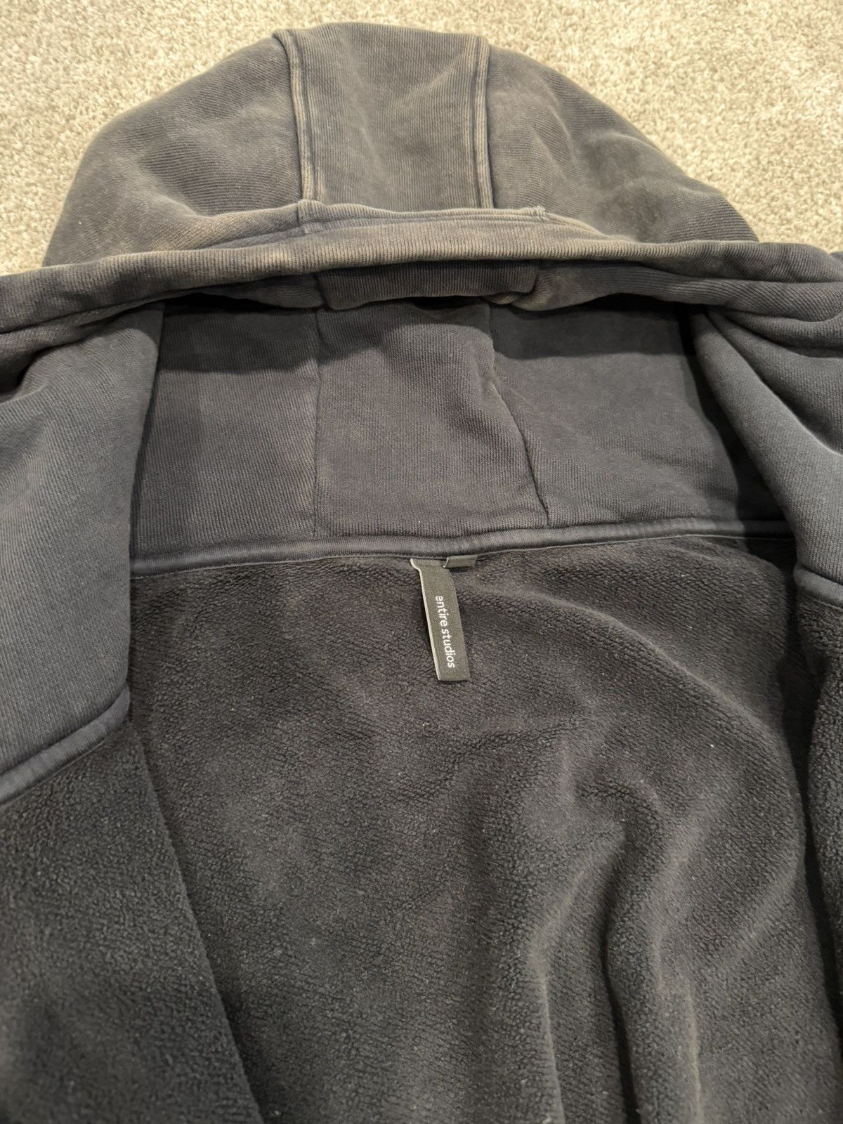 Entire Studios Entire Studios Cropped Oversized Hoodie Size US XL / EU 56 / 4 - 4 Thumbnail