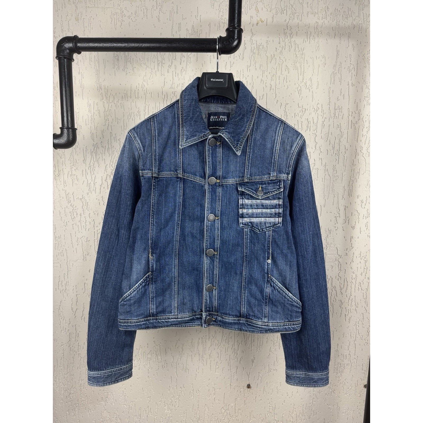 Jean Paul Gaultier Vintage Jean Paul Gaultier Mens Denim Jacket 90s Archive Bl Size US L / EU 52-54 / 3 - 1 Thumbnail