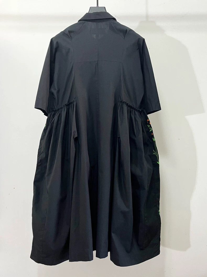 Comme des Garcons Comme Des Garcons Embroidered Floral Dress Size S / US 4 / IT 40 - 5 Thumbnail