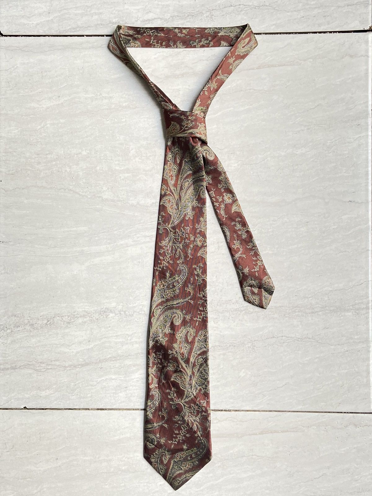 Yves Saint Laurent Yves Saint Laurent Motive Tie Size ONE SIZE - 7 Thumbnail