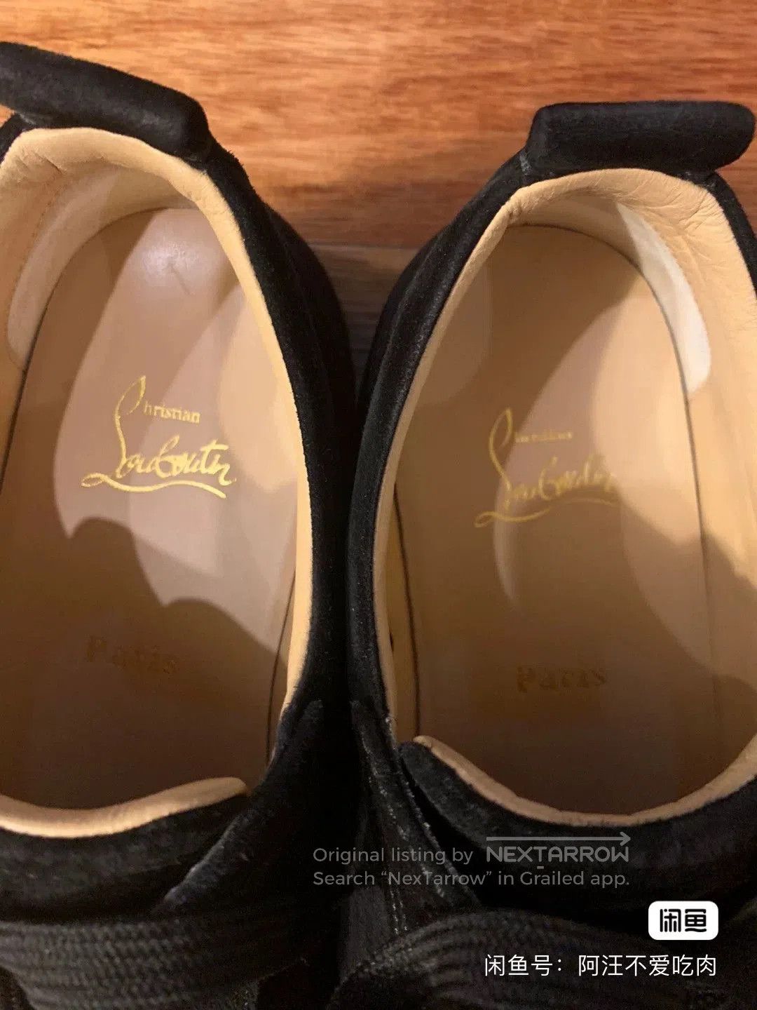 Christian Louboutin christian louboutin men's black sneakers size 41. Size US 8 / EU 41 - 2 Thumbnail