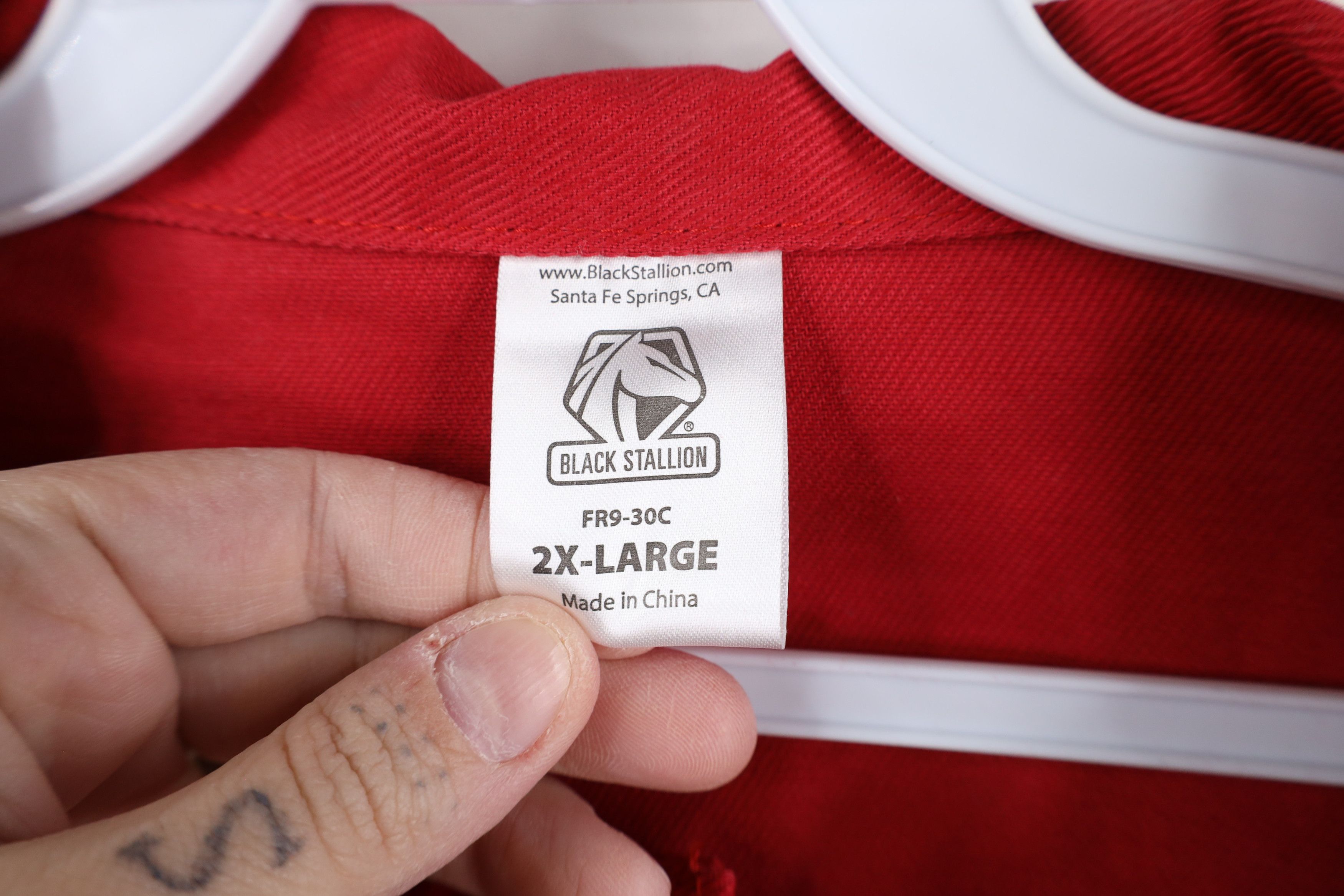 Vintage New Resistant FR 9oz Welding Workwear Mechanic Jacket Red Size US XXL / EU 58 / 5 - 12 Thumbnail