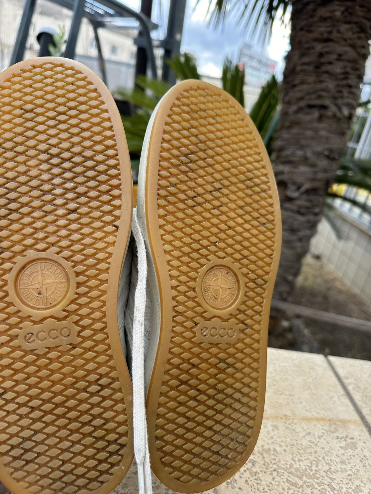 Ecco × Stone Island Stone Island x ECCO White Shoes Sneakers 42 size Size US 9 / EU 42 - 11 Thumbnail