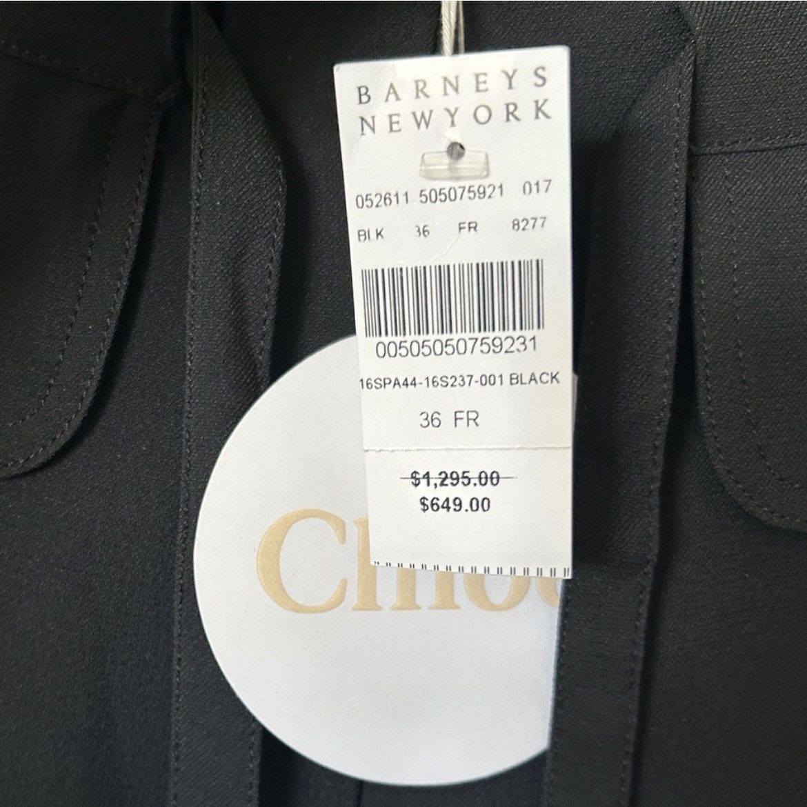 Chloe Chloe Cady Drop Rise Trouser Pants - NWT - FR 36 Size 26" / US 2 / IT 38 - 9 Thumbnail