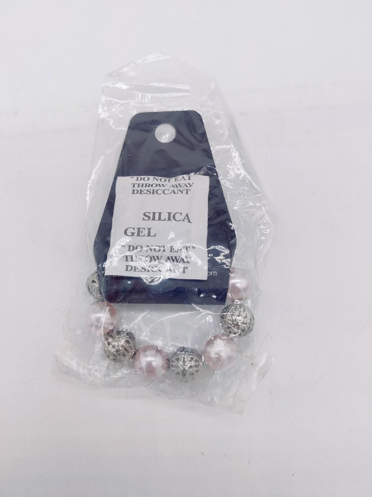 Other Paparazzi Bracelet Pink & Silver Beads Beaded Stretchy New I Size ONE SIZE - 3 Thumbnail