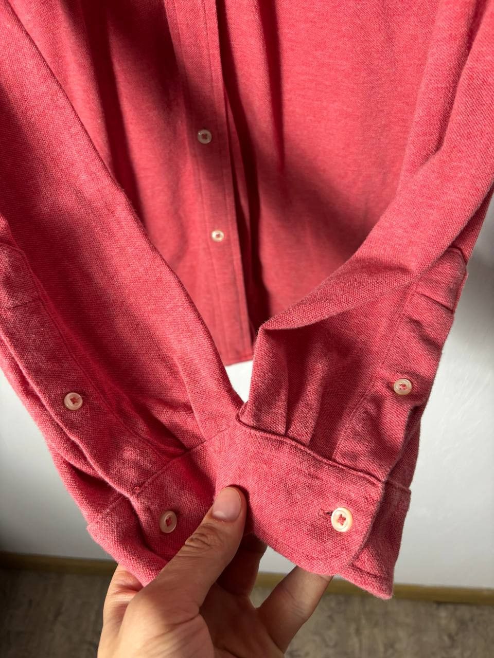Polo Ralph Lauren Polo Ralph Lauren Featherweight Mesh Cotton Button Up Shirt Size US L / EU 52-54 / 3 - 6 Thumbnail