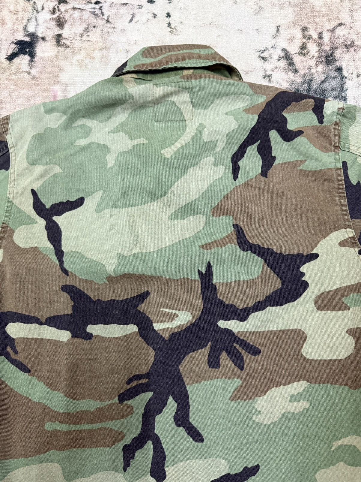 Vintage Vintage US Army USMC Combat Camoflage Patern Jacket Size US S / EU 44-46 / 1 - 13 Thumbnail