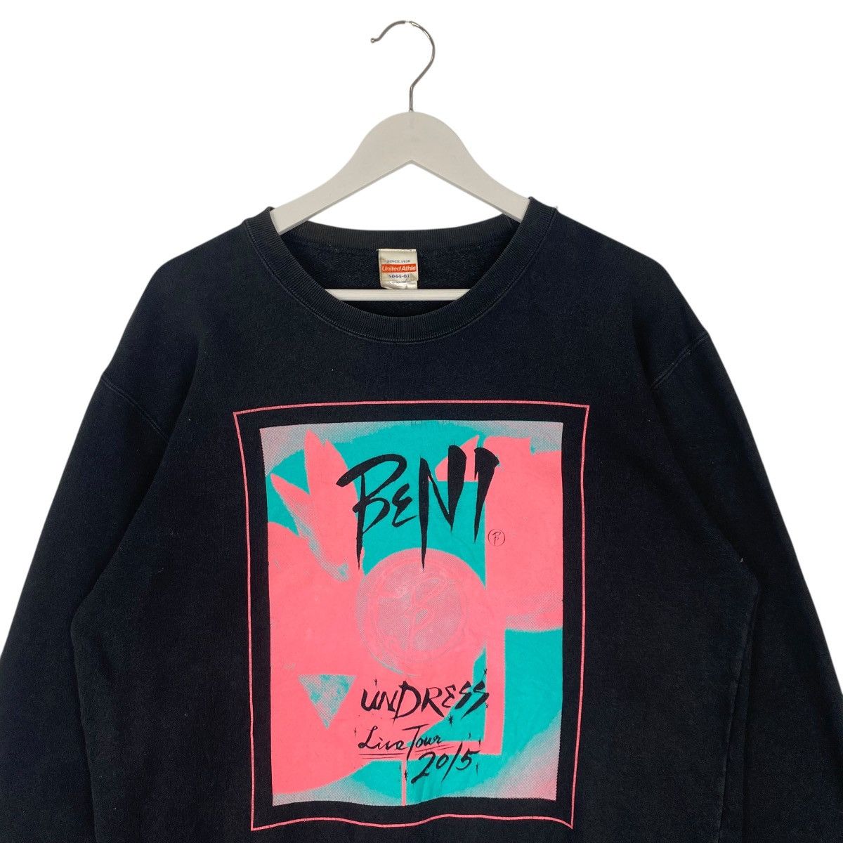 Other Vintage United Athletic Sweatshirt Big Printed Black Size US L / EU 52-54 / 3 - 4 Thumbnail