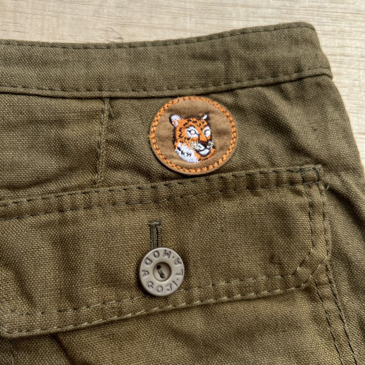 If Six Was Nine × Japanese Brand × Vintage LA MODA GOJI FLARED LINEN TORNADO MART STYLE Size 28" / US 6 / IT 42 - 2 Thumbnail
