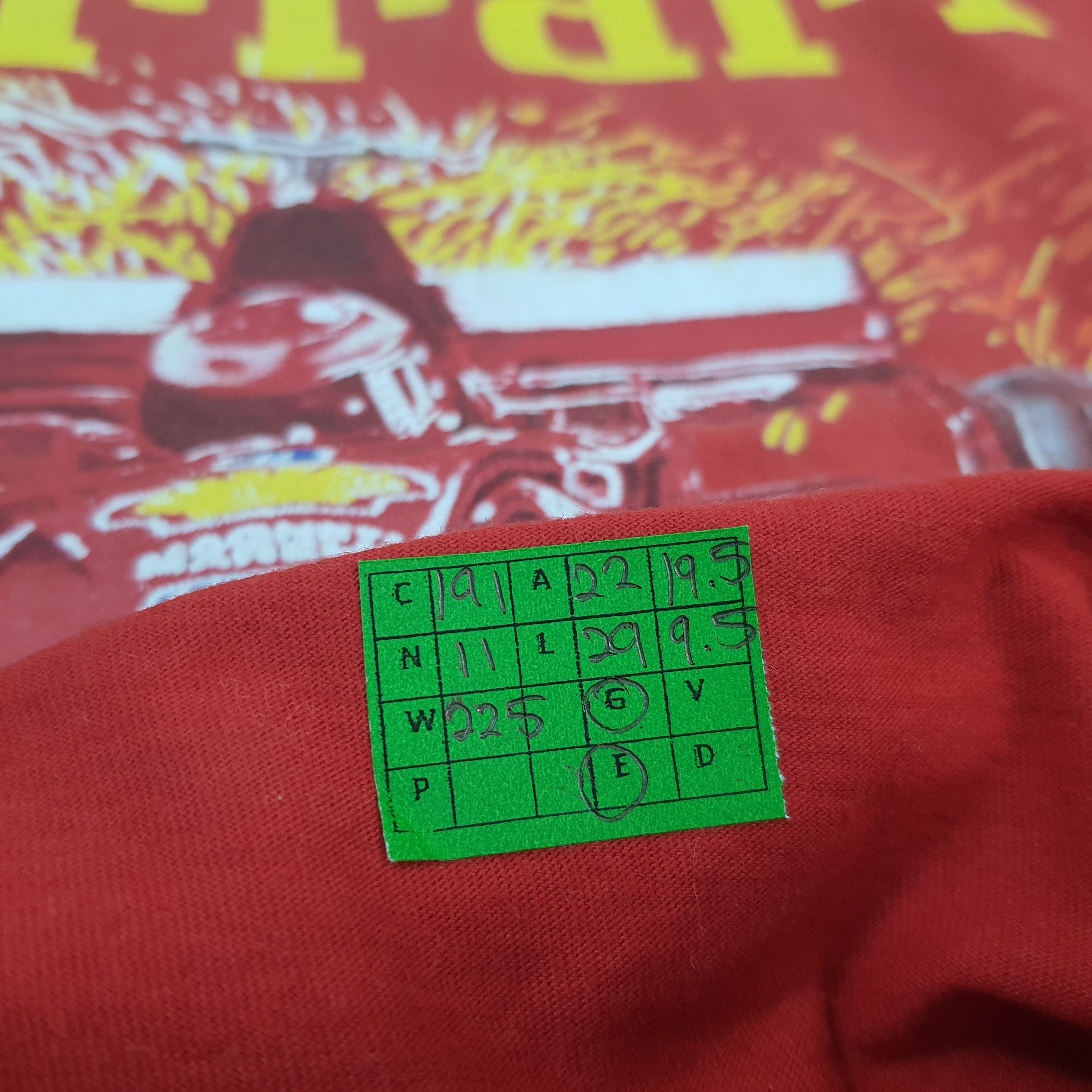 Ferrari × Vintage Vintage Ferrari Motorsports F1 Tshirt Size US L / EU 52-54 / 3 - 8 Thumbnail