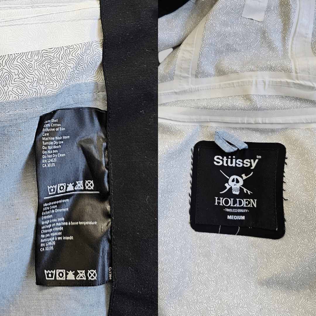 Holden Outerwear × Stussy Stussy X Holden 2012 Collab Black Hooded Ski/Snowboard Parka Size US M / EU 48-50 / 2 - 10 Thumbnail