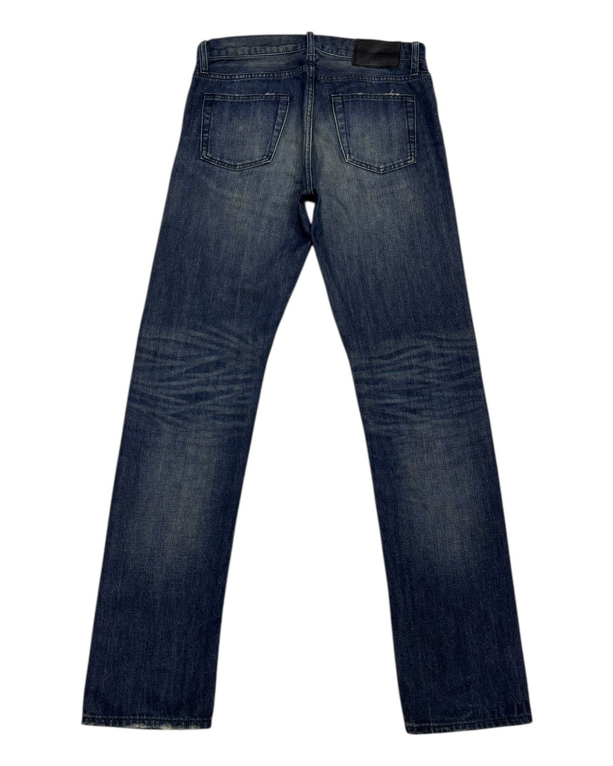 Isamu Katayama Backlash × Japanese Brand 🔥Vintage Japanese Regular Straight Distressed Denim Jeans Size US 32 / EU 48 - 2 Thumbnail