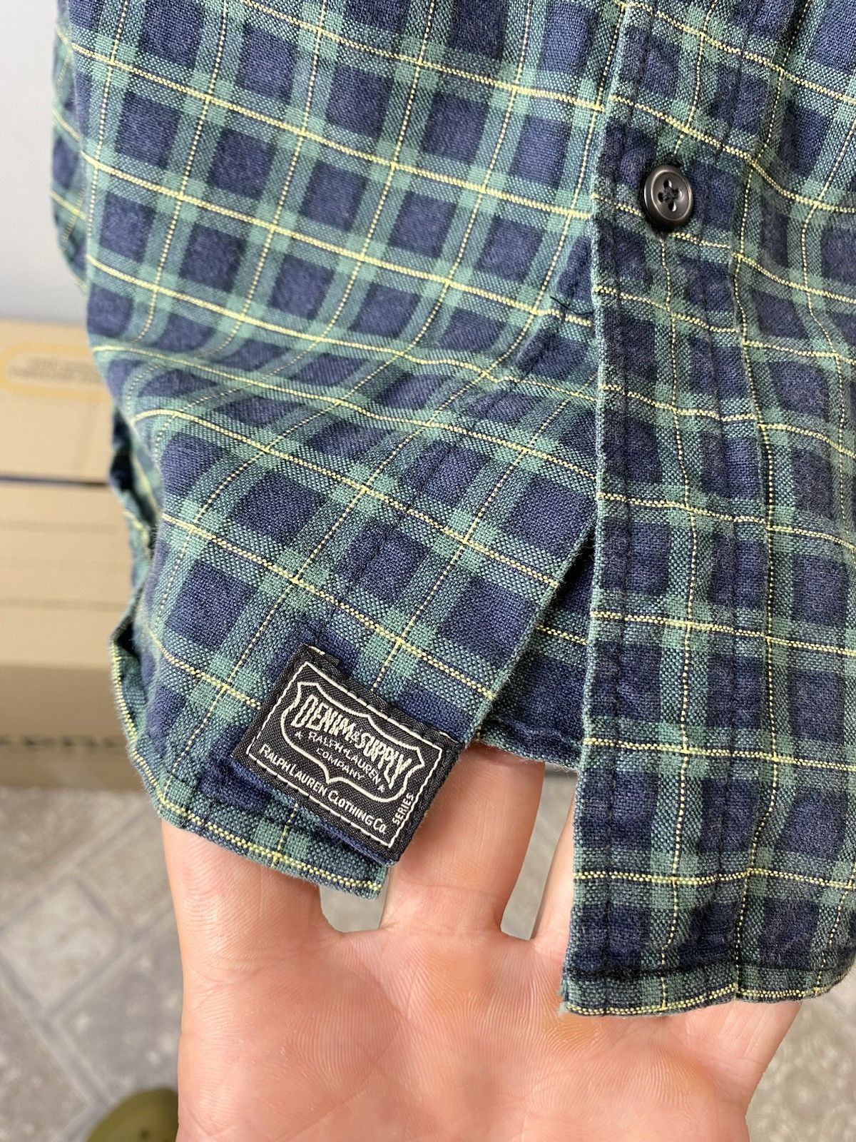 Denim & Supply Ralph Lauren Vintage Denim And Supply Ralph Lauren Shirt Size US L / EU 52-54 / 3 - 5 Thumbnail