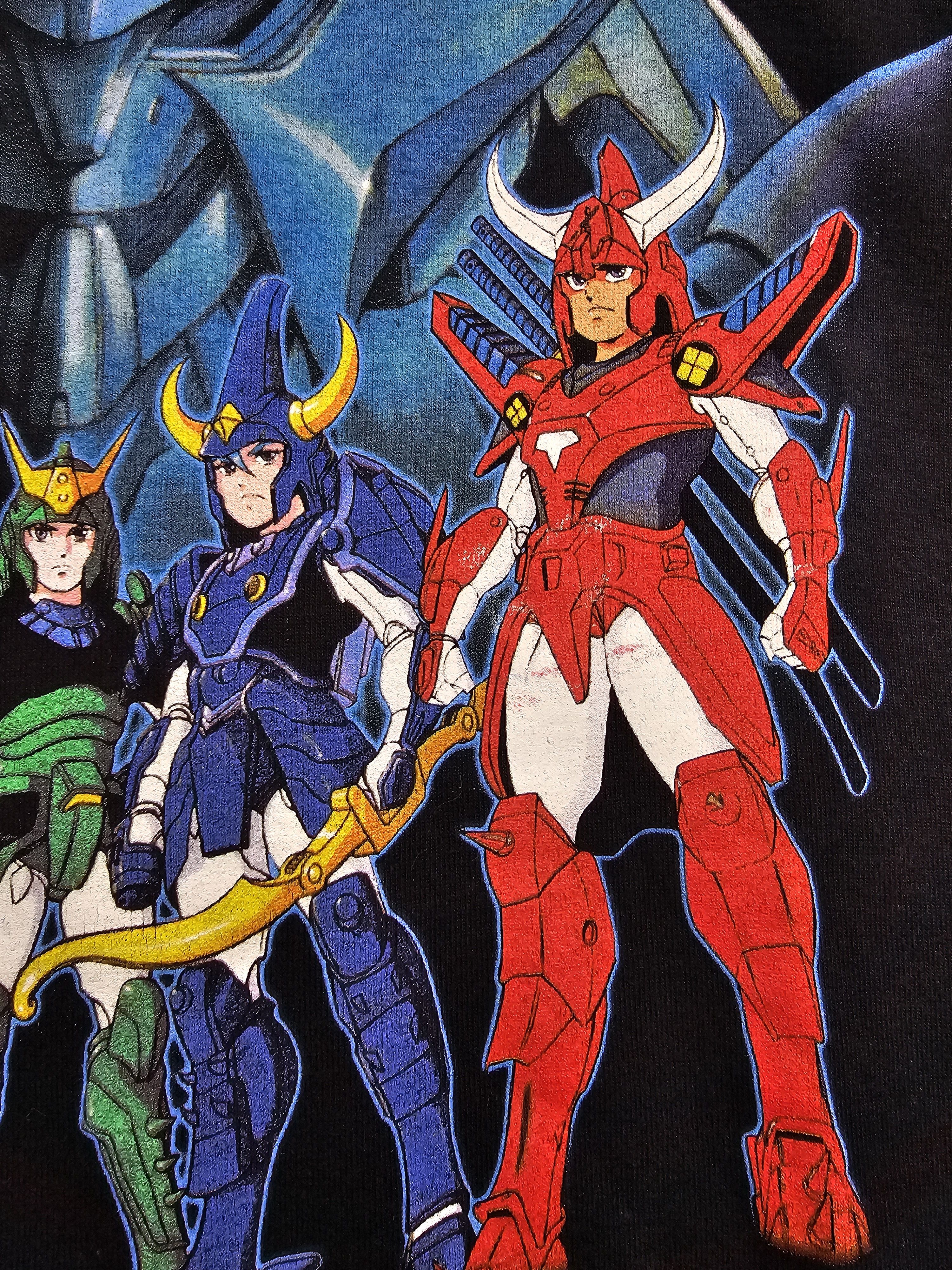 Anime × Vintage 2000 Ronin Warriors Anime Tee M 21" 29" Size US M / EU 48-50 / 2 - 6 Thumbnail