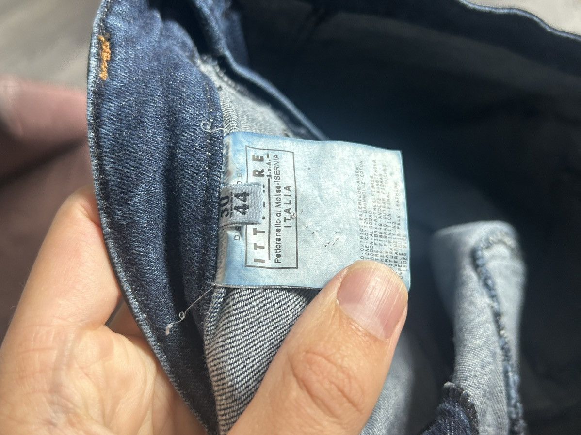 Dolce & Gabbana Denim Zipper Jeans with Leather Applications Size US 30 / EU 46 - 14 Thumbnail