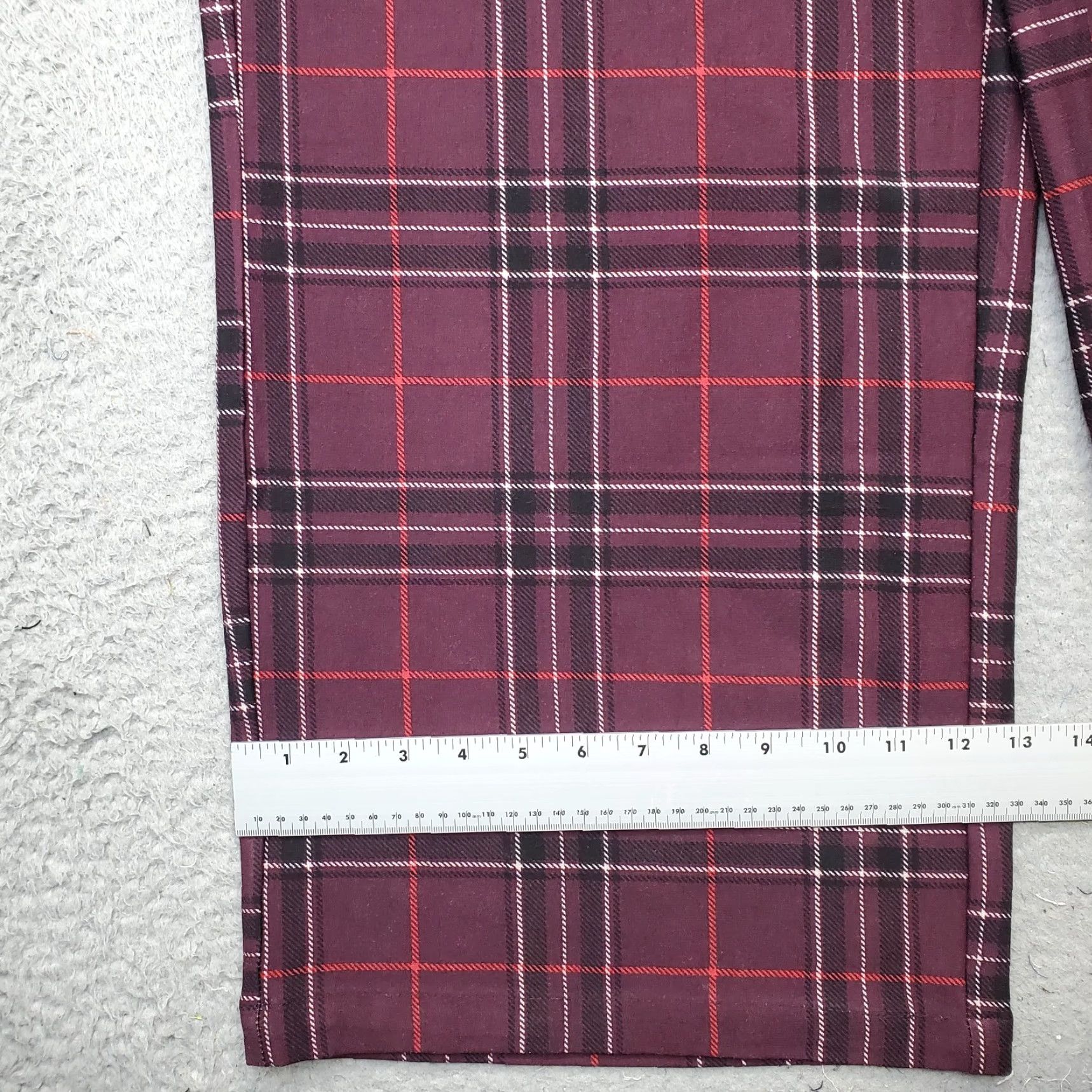 Torrid Torrid Pants Womens 4 Multi Plaid Ponte Stretch Pixie Wide Leg Pull On Size 27" / US 4 / IT 40 - 5 Thumbnail