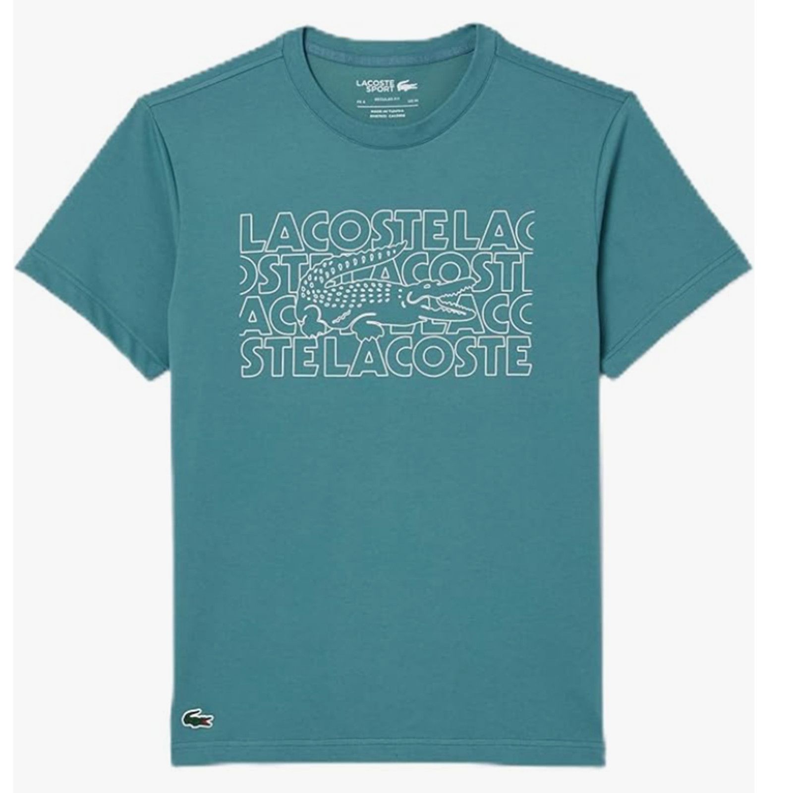 Lacoste Lacoste Men's Sports Performance Graphic Tee Shirt, Hydro S Size US S / EU 44-46 / 1 - 1 Thumbnail