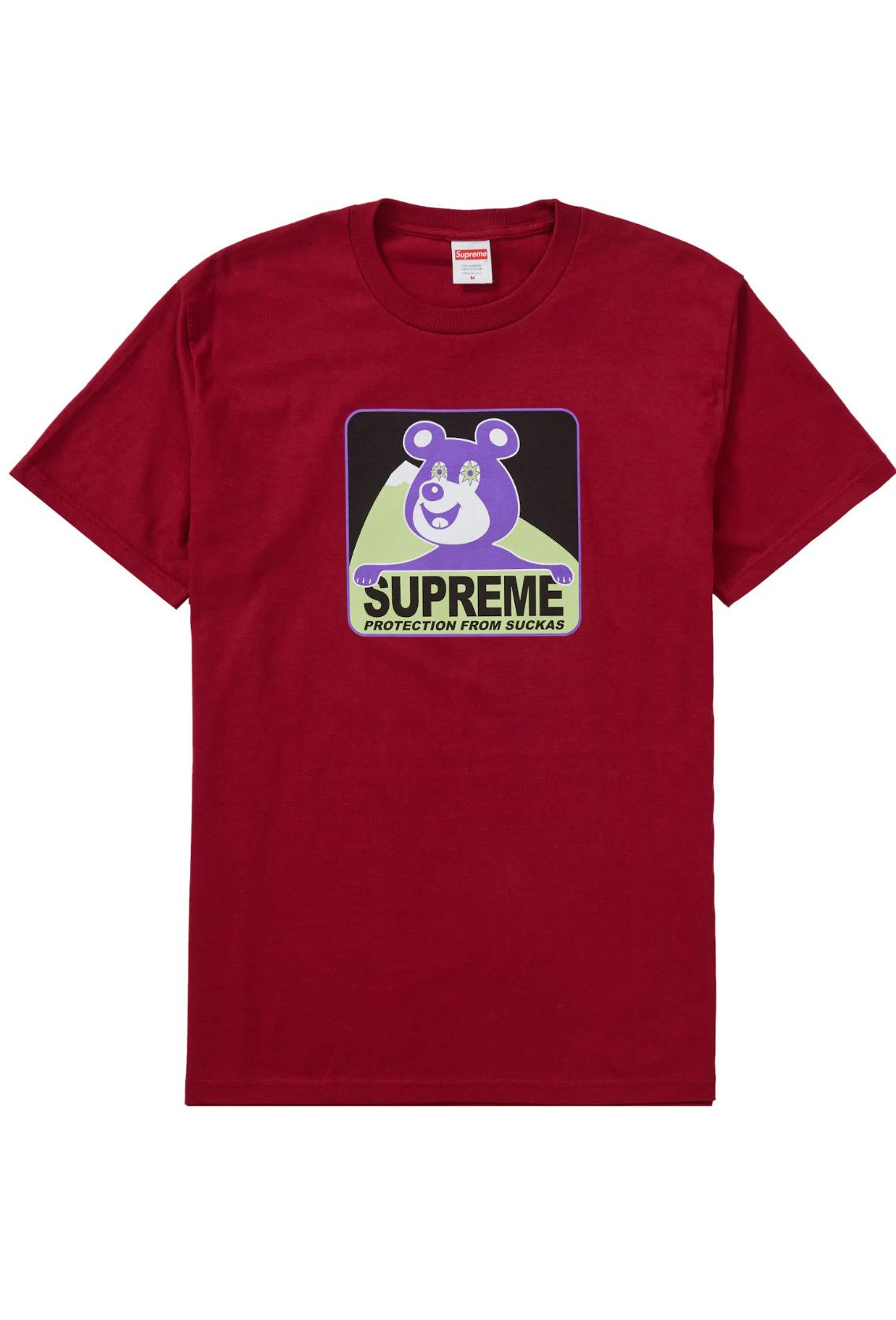 Supreme SUPREME BEAR TEE "CARDINAL" Size US M / EU 48-50 / 2 - 1 Thumbnail