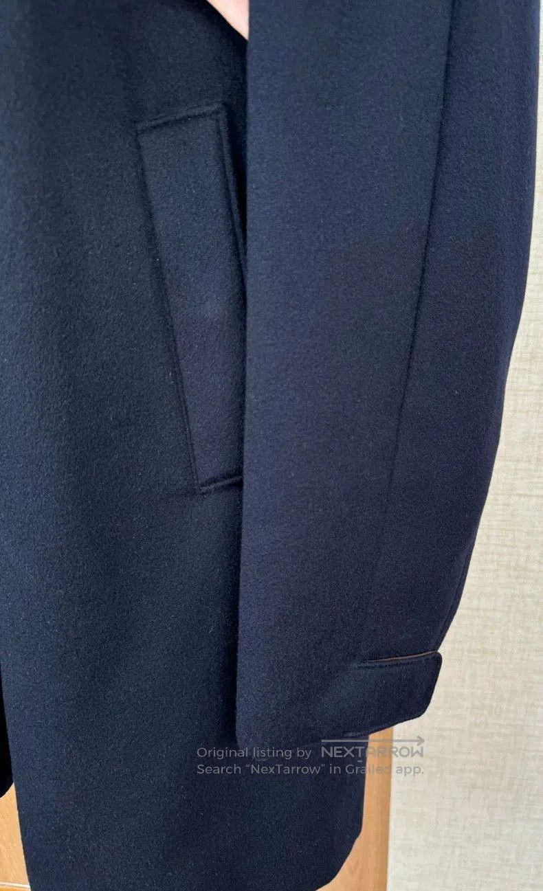 Loro Piana Loro Piana Navy Cashmere Coat. Size US M / EU 48-50 / 2 - 7 Thumbnail