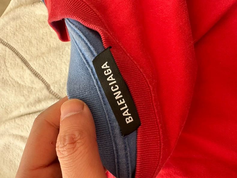 Balenciaga Balenciaga Label fake two pieces long sleeves Size US M / EU 48-50 / 2 - 3 Thumbnail