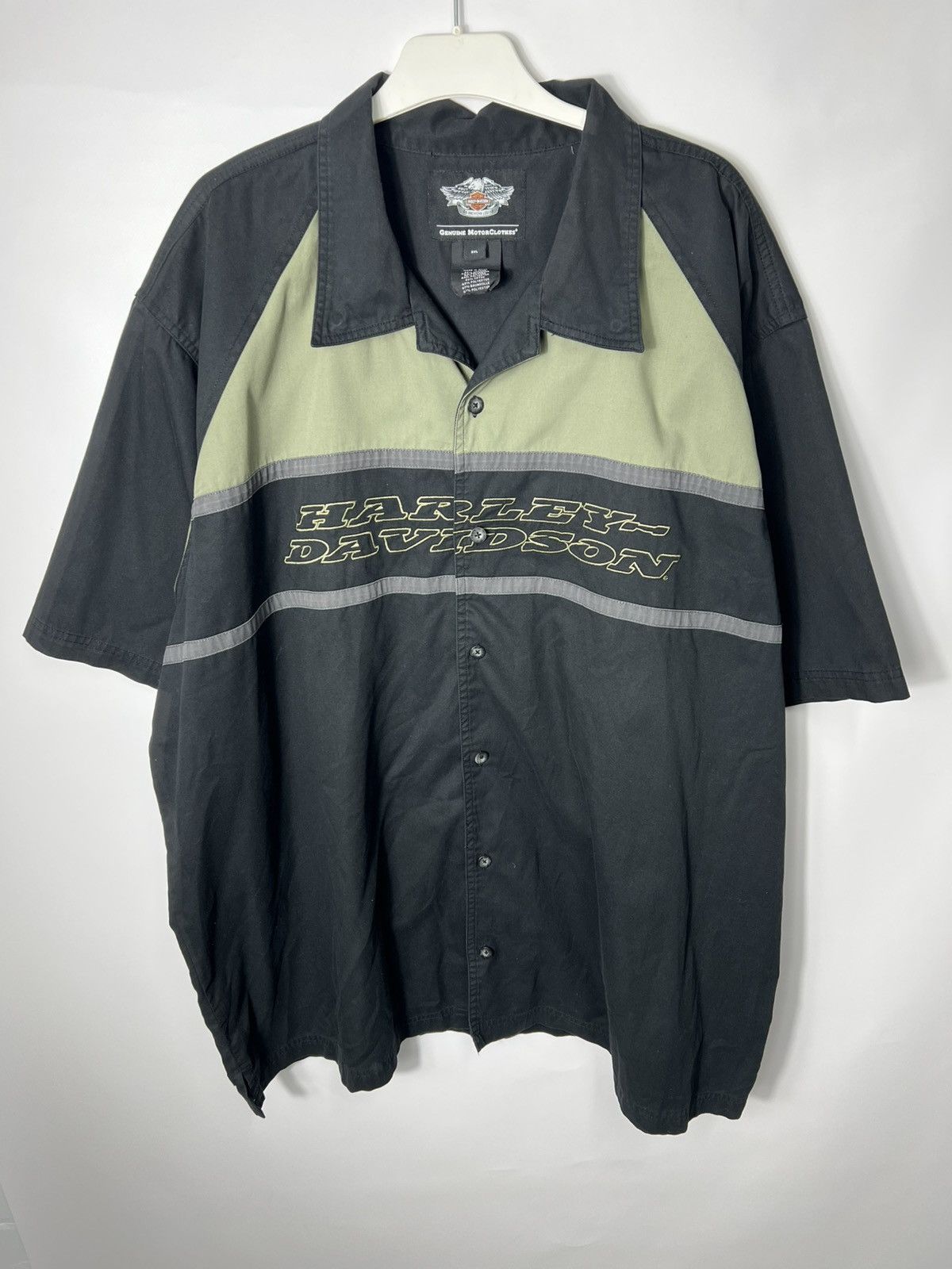 Harley Davidson Vintage streetwear racing Harley Davidson T-shirt Size 3XL Size US XXL / EU 58 / 5 - 1 Thumbnail