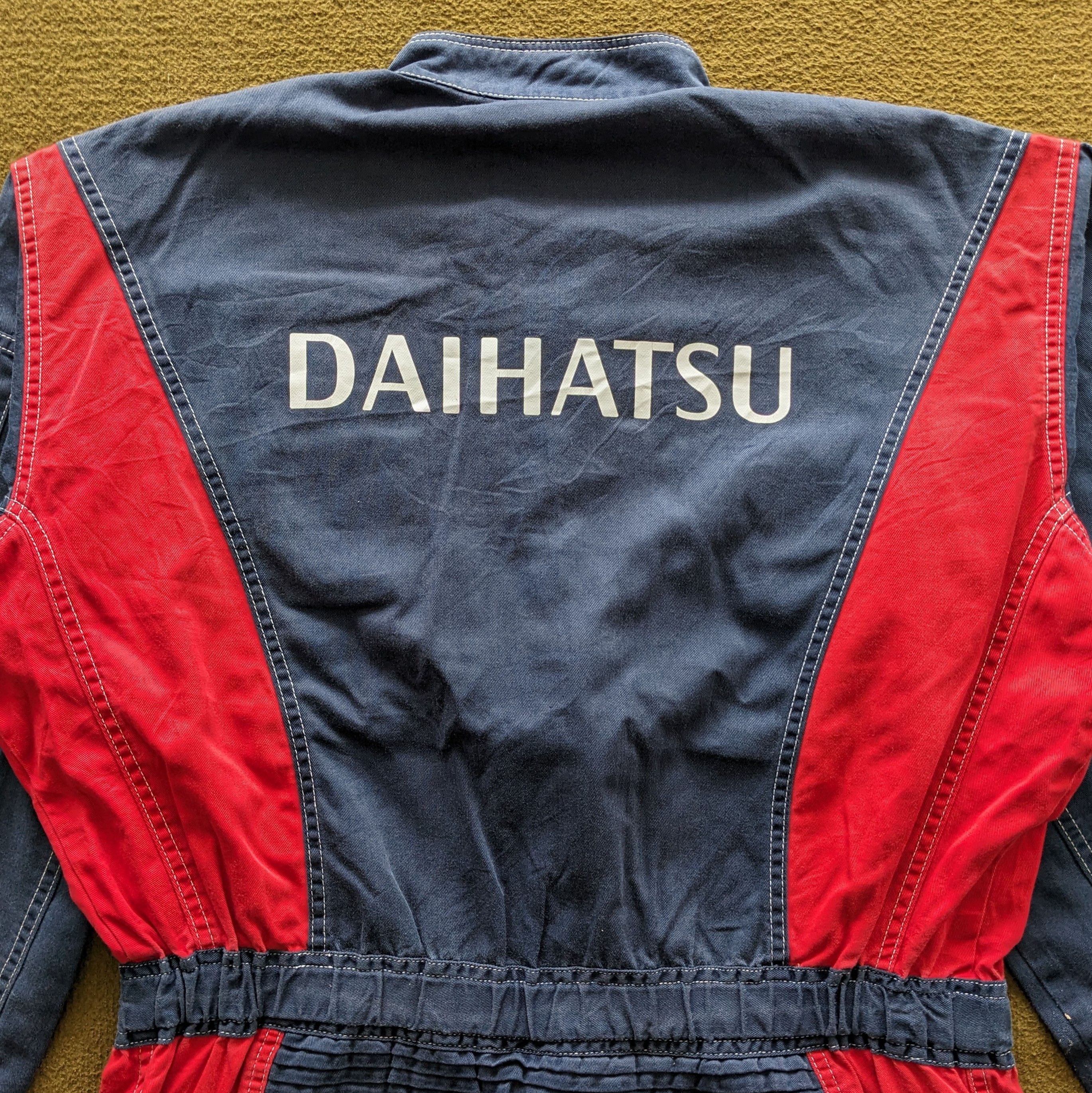 Vintage Vintage DAIHATSU Japanese Racing Coverall Workwear Jacket Size US M / EU 48-50 / 2 - 2 Thumbnail