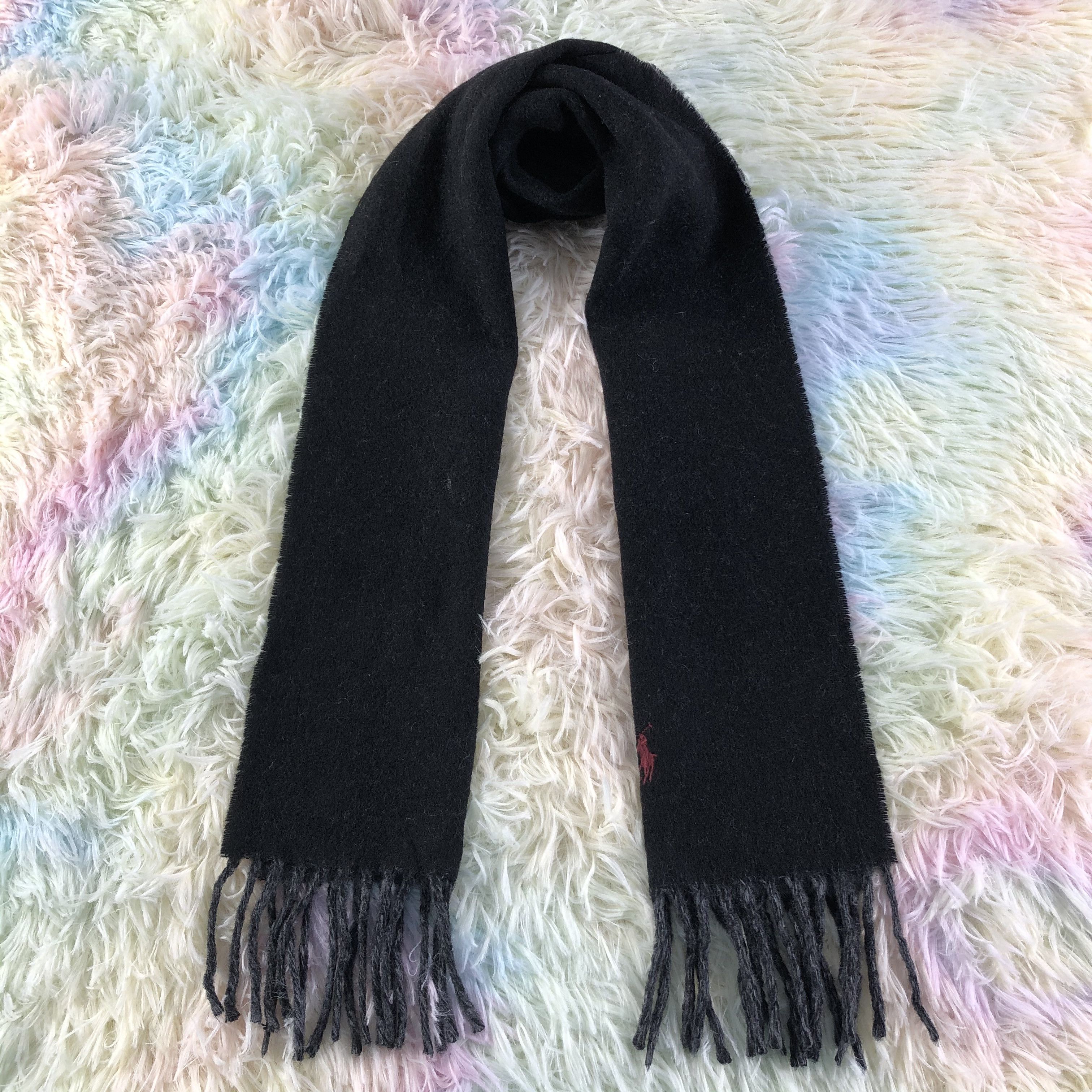 Polo Ralph Lauren × Vintage Polo Ralph Lauren Scarf / Muffler / Neckwear - KM527 Size ONE SIZE - 1 Thumbnail