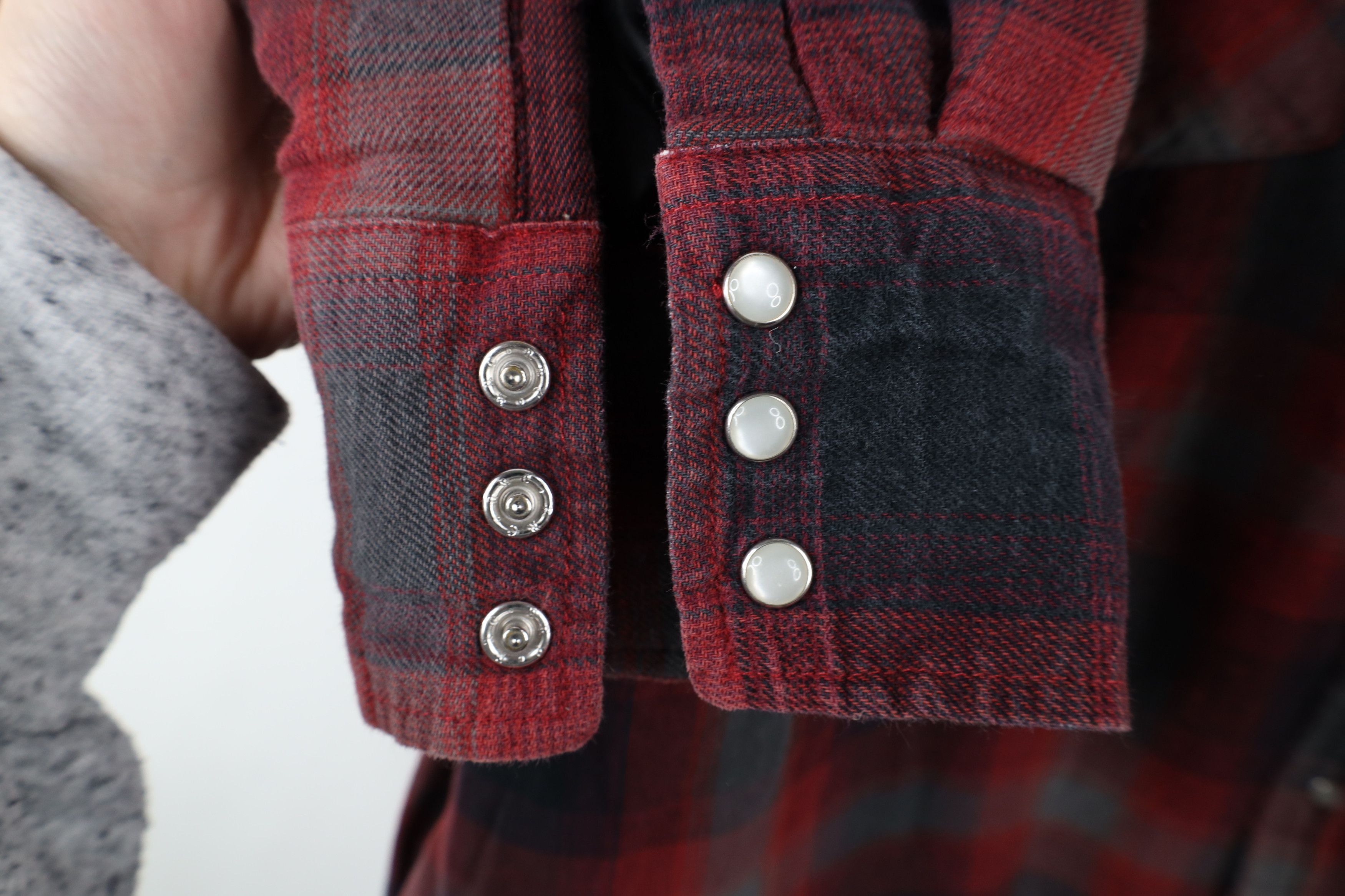 Vintage Vintage 90s Streetwear Flannel Western Shirt Jacket Shacket Size US XXL / EU 58 / 5 - 8 Thumbnail
