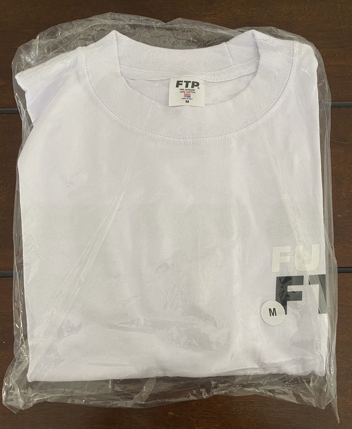 Fuck The Population FTP 14 Year Anniversary Logo Tee White Size: M Brand New Size US M / EU 48-50 / 2 - 1 Thumbnail