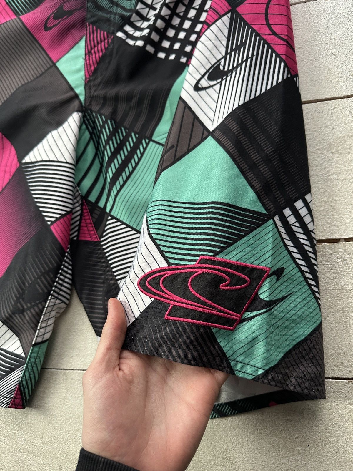 O'Neill 🚨Vintage O’NEIL BIG LOGO OVER PRINT Japanese Surf style Size US 32 / EU 48 - 17 Thumbnail