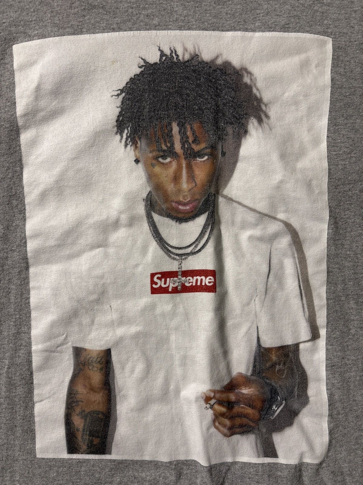 Supreme SUPREME NBA YOUNGBOY T SHIRT Size US L / EU 52-54 / 3 - 3 Thumbnail