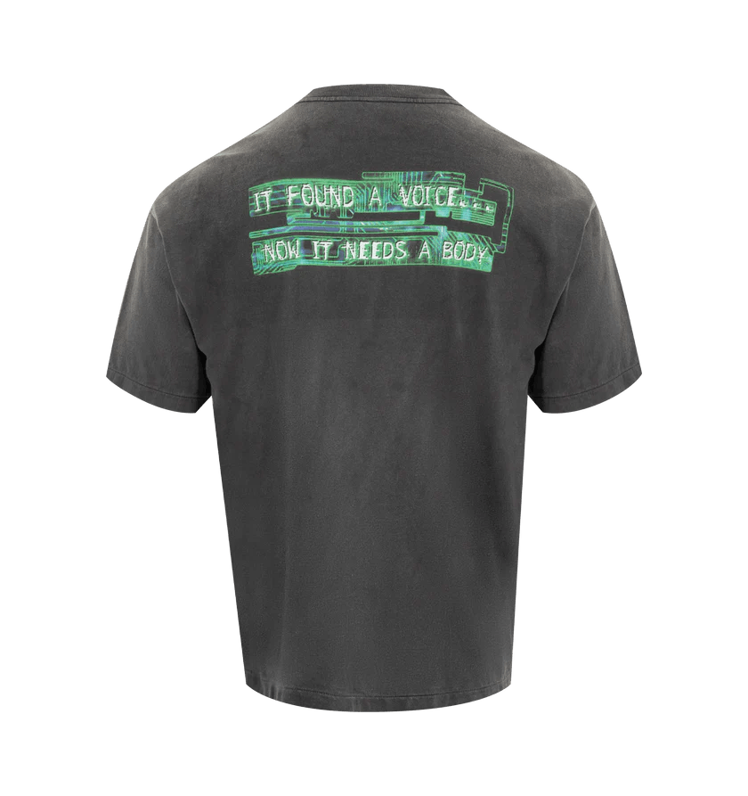 Saint Michael o1h1sh10525 Ghost Shell T-Shirt in Black Size US L / EU 52-54 / 3 - 2 Thumbnail