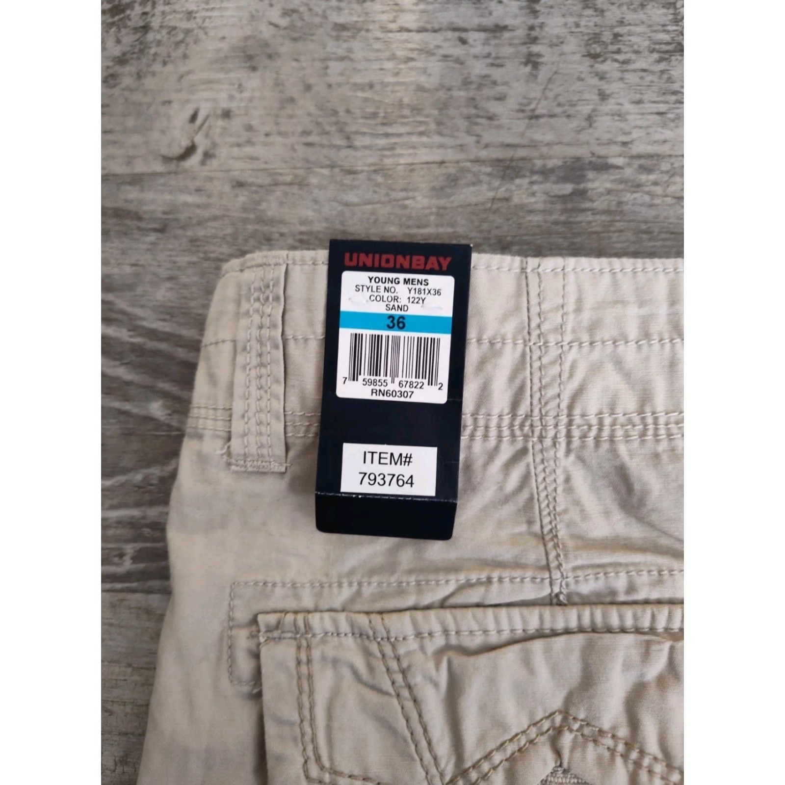 Vintage NWT Deadstock Y2K Unionbay Cargo Utility Tactical Shorts Khaki Mens Size 36 NEW Size US 36 / EU 52 - 3 Thumbnail
