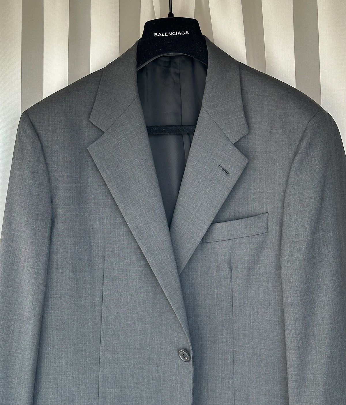 Prada PRADA FW2012 Runway Gray Wool Jacket Size US M / EU 48-50 / 2 - 1 Thumbnail