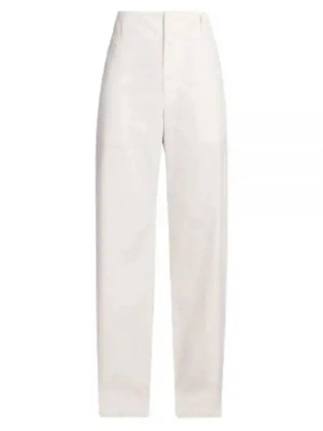 Bottega Veneta o1loc1c0824 703117 Trousers in White Size 30" / US 8 / IT 44 - 2 Thumbnail