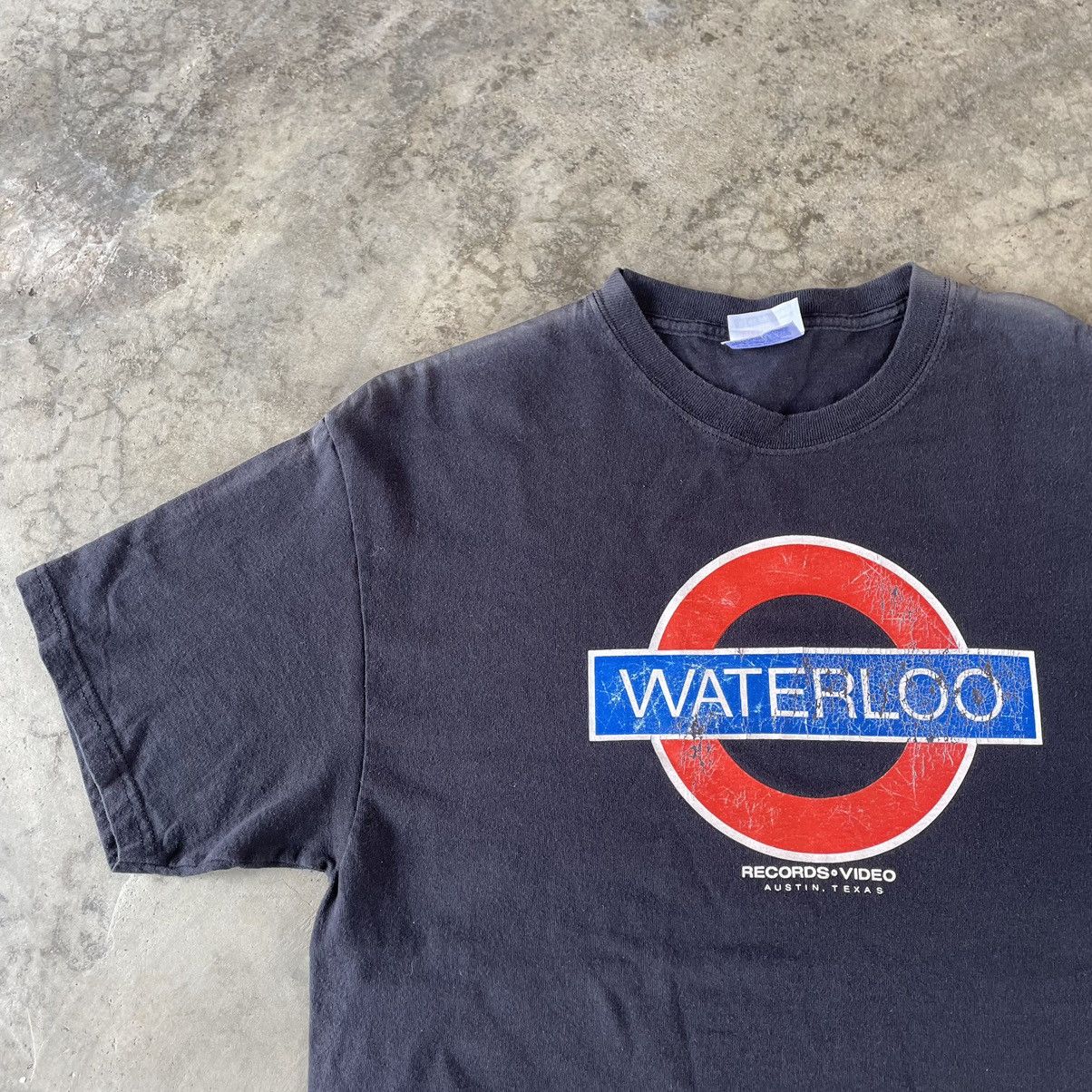 Band Tees × Hanes × Vintage 🔥Rare🔥Vintage Waterloo Records Video Promo Sun Faded Tee Size US L / EU 52-54 / 3 - 7 Thumbnail