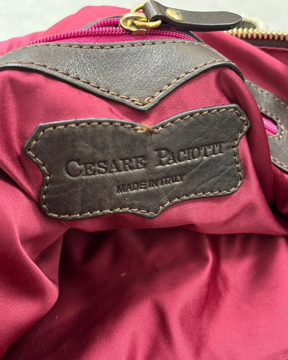 Vintage Cesare Paciotti Brown Pony Hair Handle Bag Size ONE SIZE - 10 Thumbnail