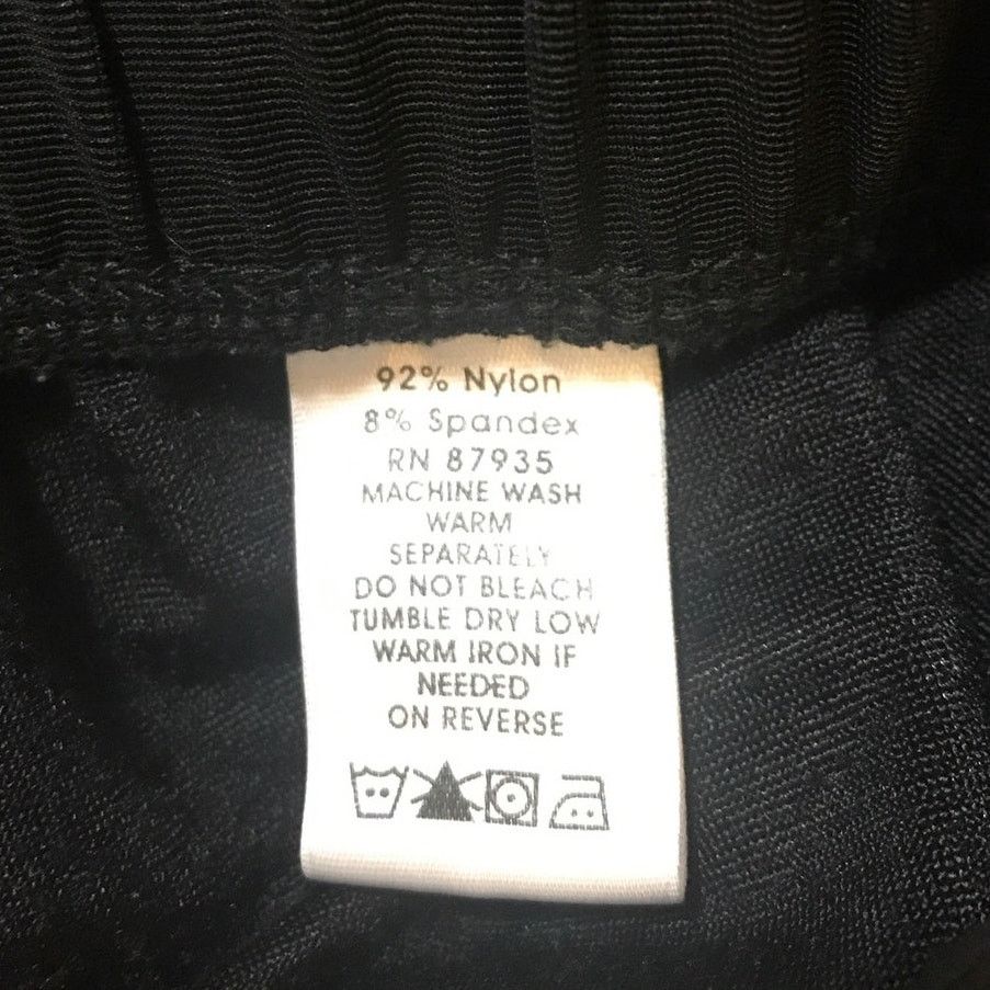 Other Susan Graver Black Stretch Knit Women Wide Leg Pants L Size 32" / US 10 / IT 46 - 4 Thumbnail