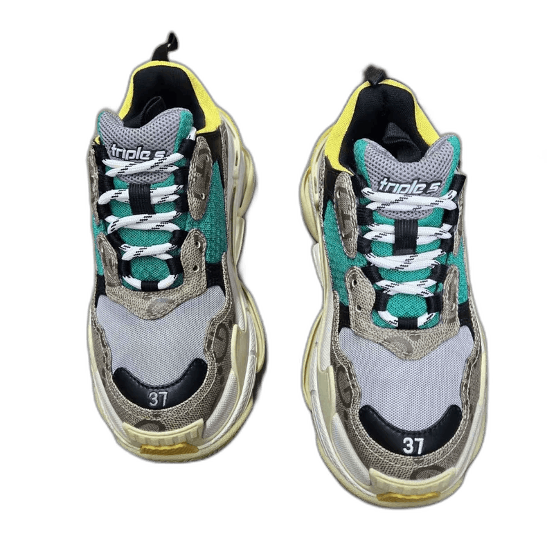 Balenciaga Balenciaga Gucci Triple S Sneakers Size 37 Size US 7 / IT 37 - 1 Thumbnail