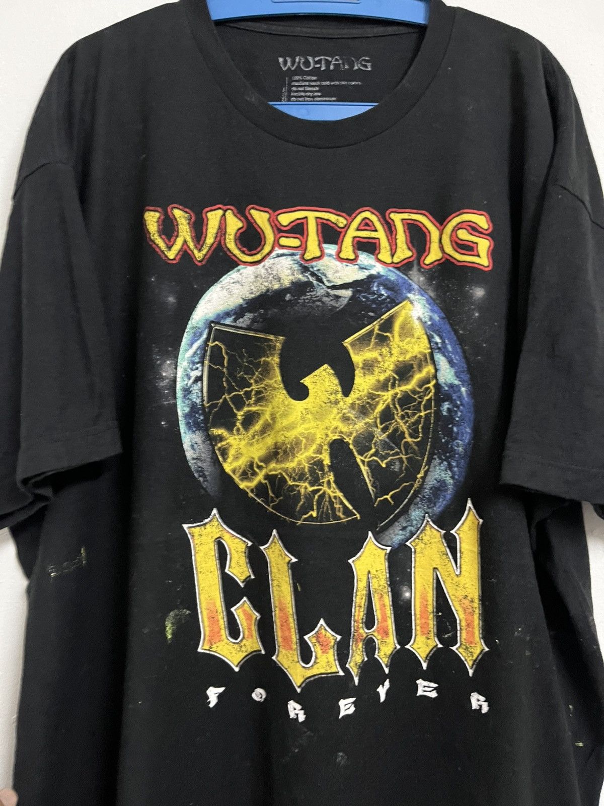 Wu-Tang Clan 💥Oversized Wu Tang Clan Rap Tees WTC Forever T Shirts Size US XXL / EU 58 / 5 - 2 Thumbnail