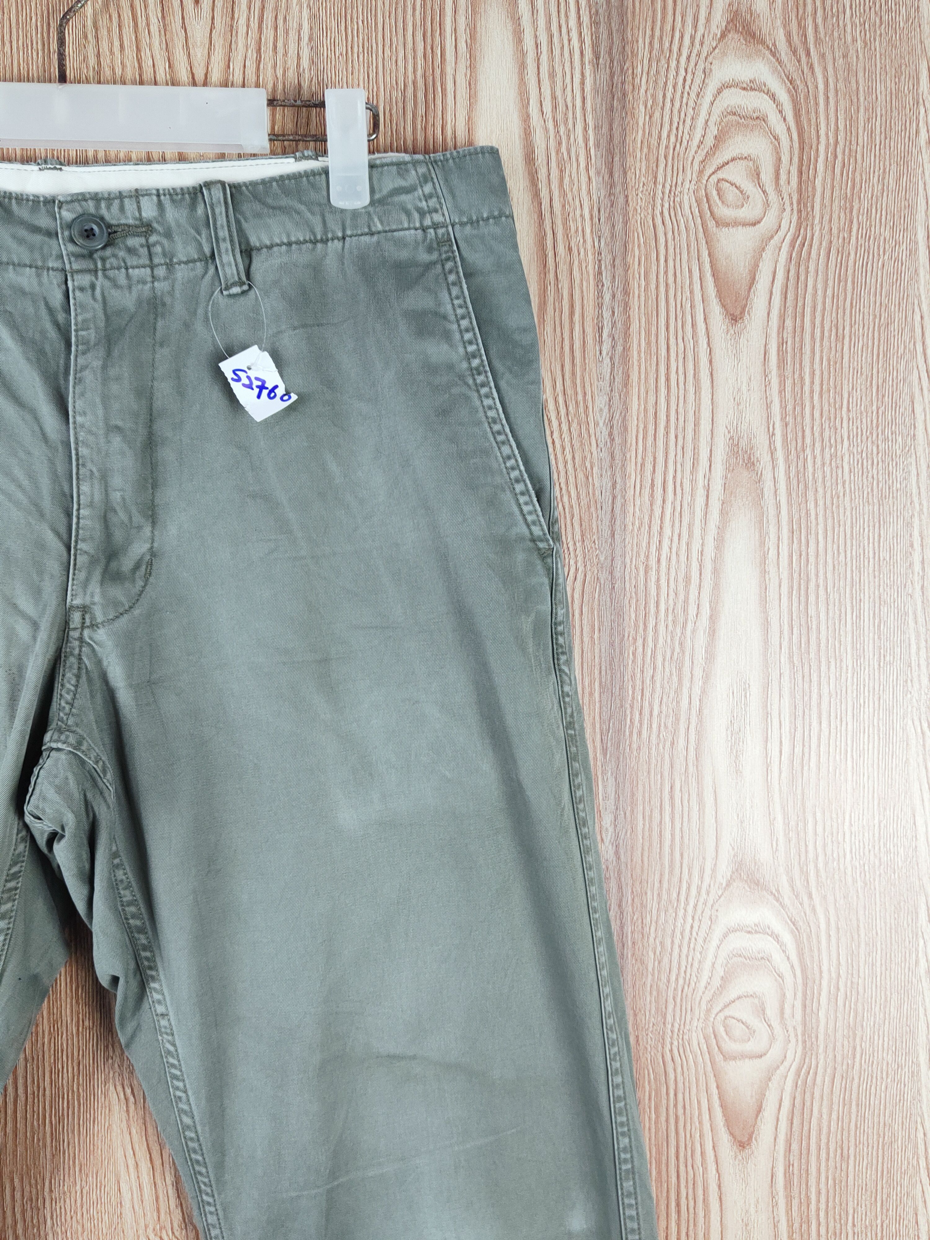 Japanese Brand × Vintage Uniqlo Green vintage japan Casual Pants #S2760 Size US 34 / EU 50 - 5 Thumbnail