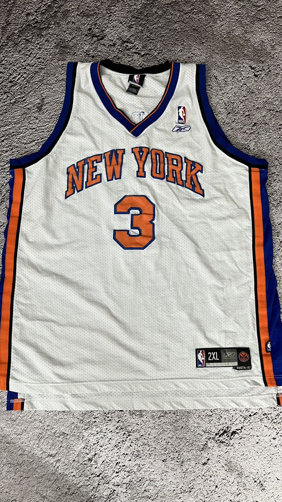 VTG 90’s New York Knicks NBA Stephon Marbury Reebok jersey