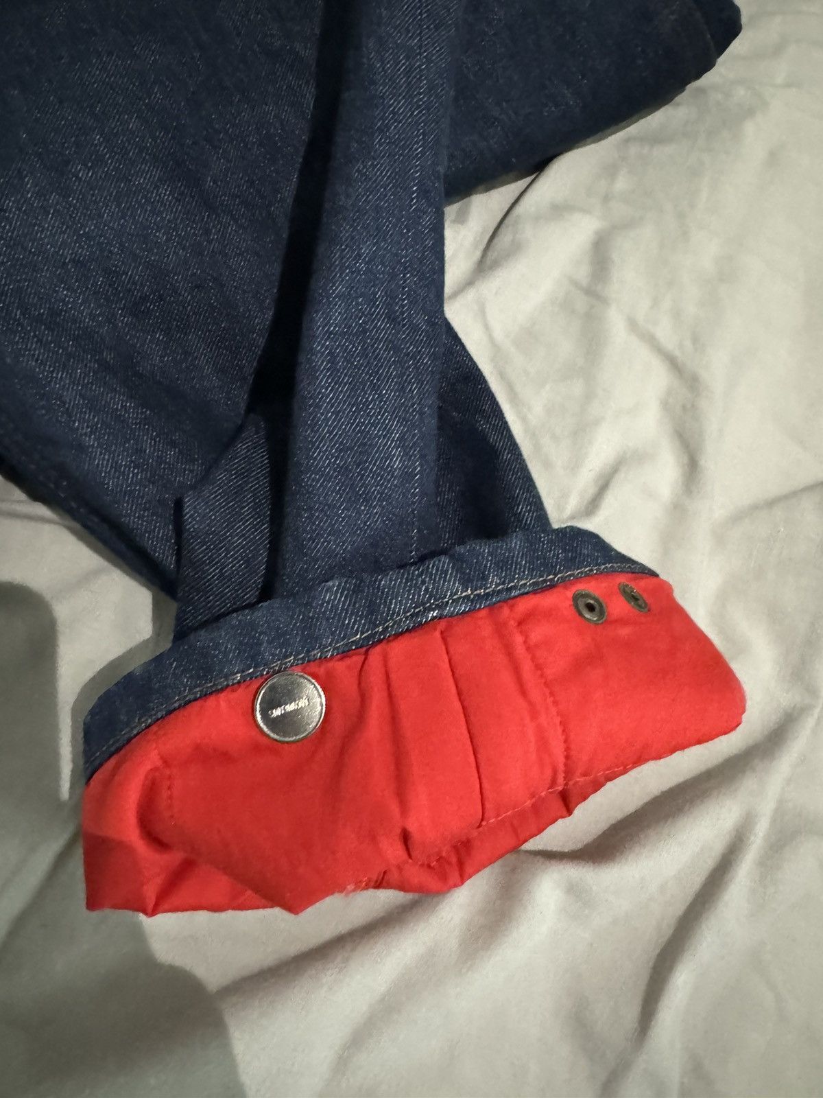Jacquemus Le Chouchou Padded Denim Jeans Size US 31 - 8 Thumbnail